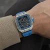 Мужские часы Pagani Design PD-YS012 Silver-Blue фото 4